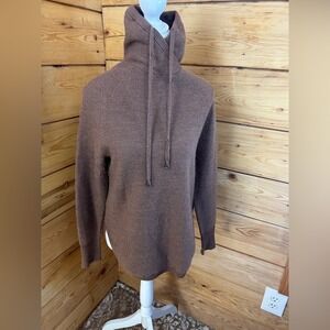 Wool Funnel Neck Pullover Sweater Womens Small‎ Cynthia Rowley